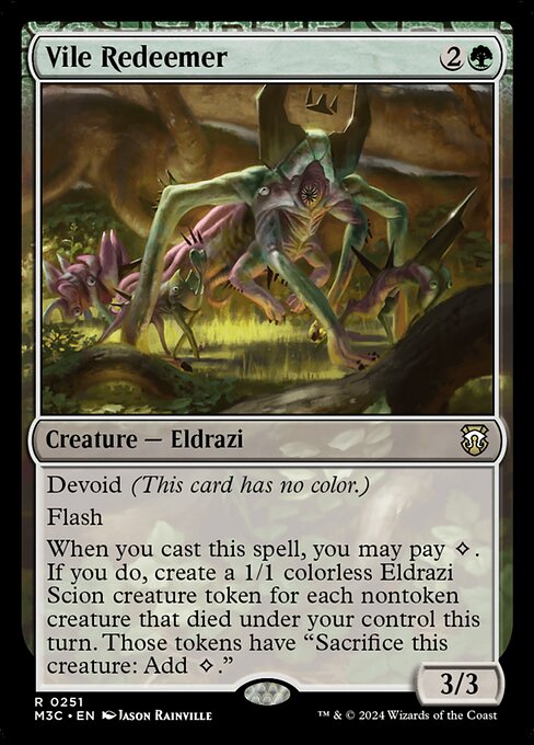 Vile Redeemer [Modern Horizons 3 Commander]