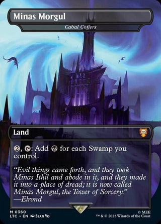 Minas Morgul - Cabal Coffers (Borderless) [The Lord of the Rings: Tales of Middle-Earth Commander]