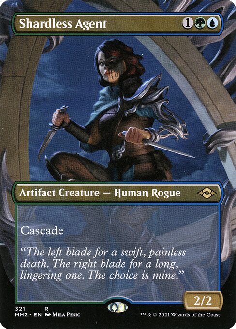 Shardless Agent (Borderless Alternate Art) [Modern Horizons 2]