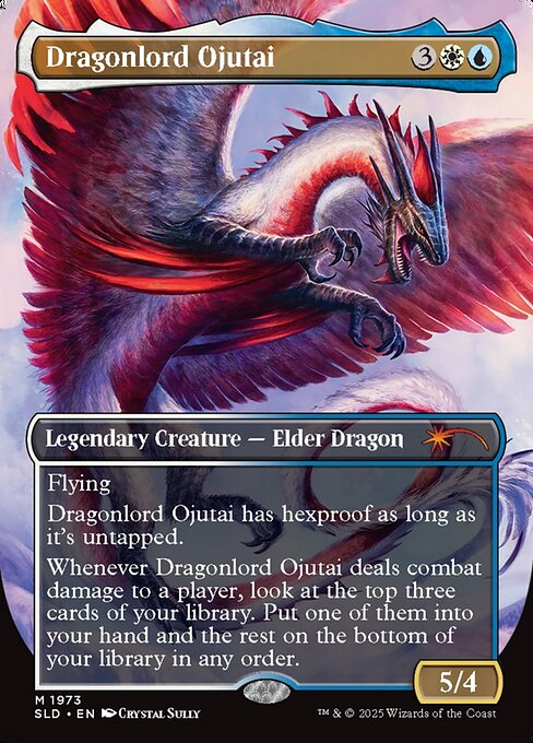 Dragonlord Ojutai (Rainbow Foil) [Secret Lair Drop Series]