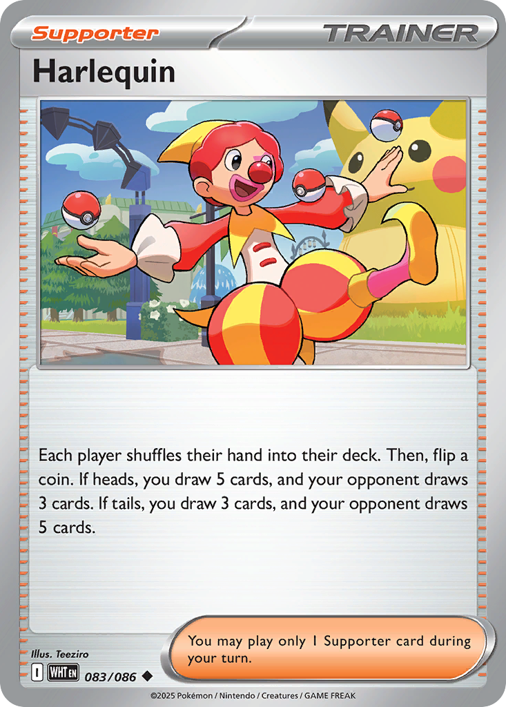 Harlequin (083/086) (Poke Ball Pattern) [Scarlet & Violet: White Flare]