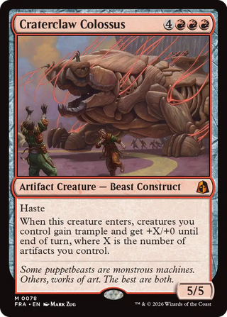 Craterclaw Colossus [Reality Fracture]