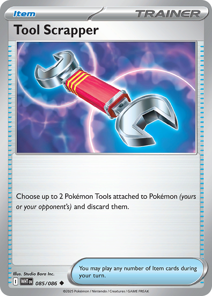 Tool Scrapper (085/086) (Poke Ball Pattern) [Scarlet & Violet: White Flare]