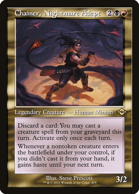Chainer, Nightmare Adept (Retro) [Modern Horizons 2]