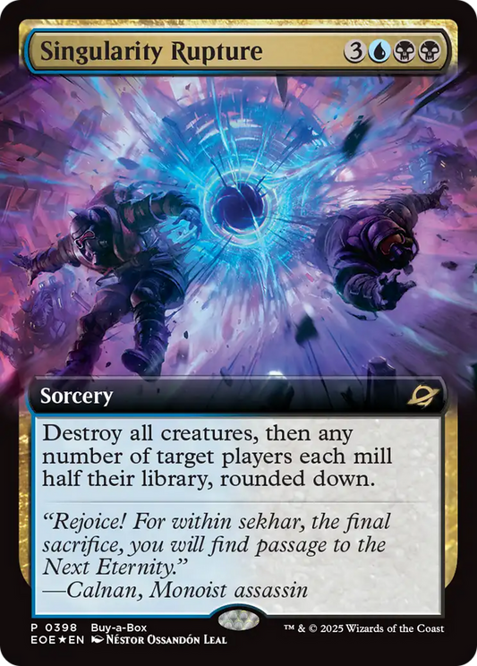 Singularity Rupture [Edge of Eternities Prerelease Promos]