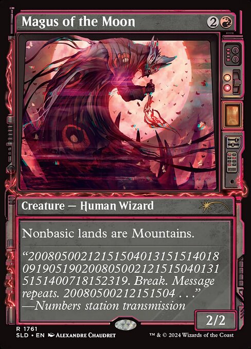 Magus of the Moon (Rainbow Foil) [Secret Lair Drop Series]
