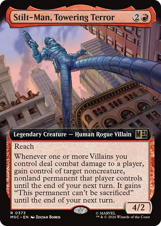 Stilt-Man, Towering Terror (Extended Art) [Marvel Super Heroes Commander]