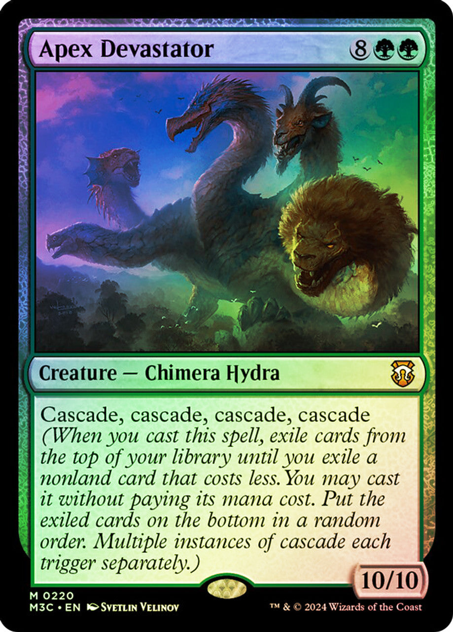 Apex Devastator (Ripple Foil) [Modern Horizons 3 Commander]