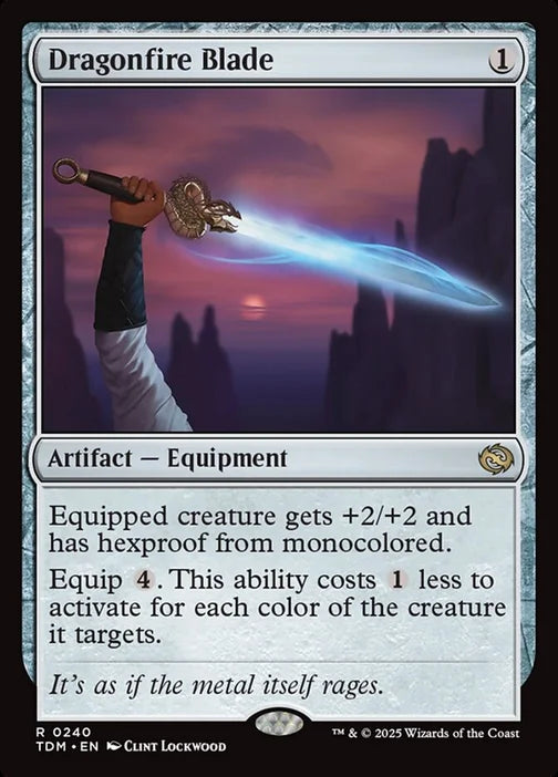 Dragonfire Blade [Tarkir: Dragonstorm]