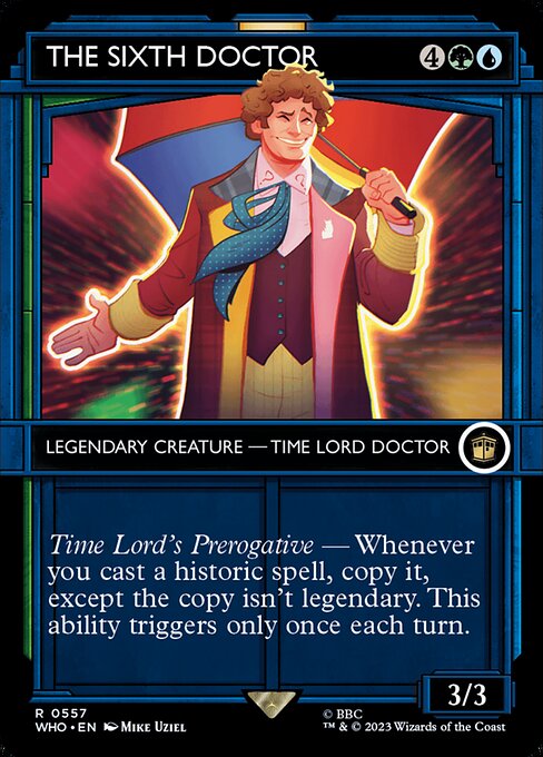 The Sixth Doctor (Showcase) [Doctor Who]