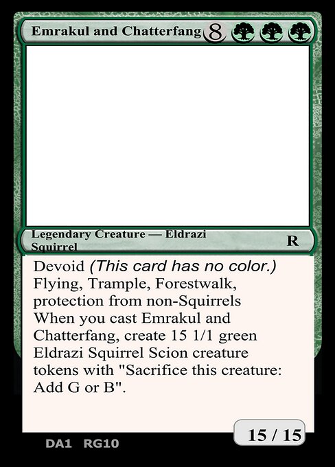 Emrakul and Chatterfang [Unknown Event]