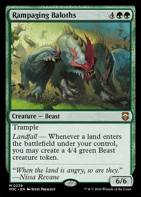 Rampaging Baloths [Modern Horizons 3 Commander]