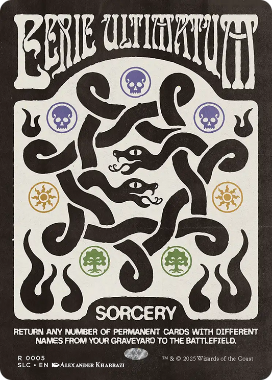 Eerie Ultimatum [Secret Lair Countdown Kit]