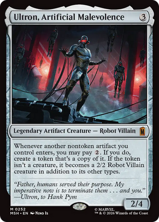 Ultron, Artificial Malevolence [Marvel Super Heroes]