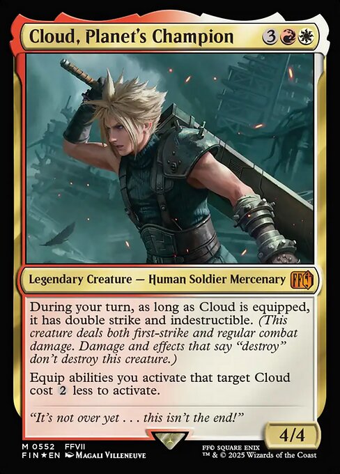 Cloud, Planet's Champion [FINAL FANTASY]