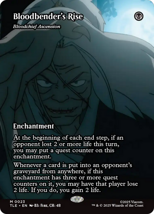 Bloodbender's Rise - Bloodchief Ascension (Borderless) [Avatar: The Last Airbender: Eternal-Legal]