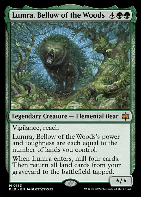 Lumra, Bellow of the Woods [Bloomburrow]