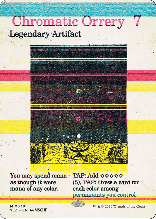 Chromatic Orrery (0339) [Secret Lair x MSCHF: The Zeta Set]