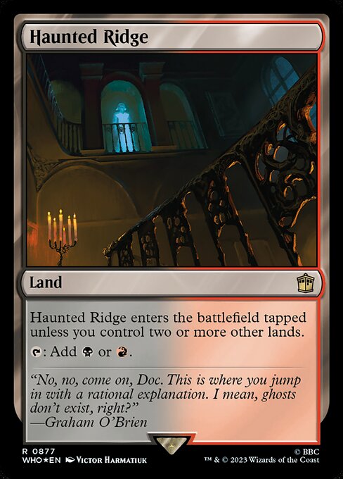 Haunted Ridge (Surge Foil) [Doctor Who]