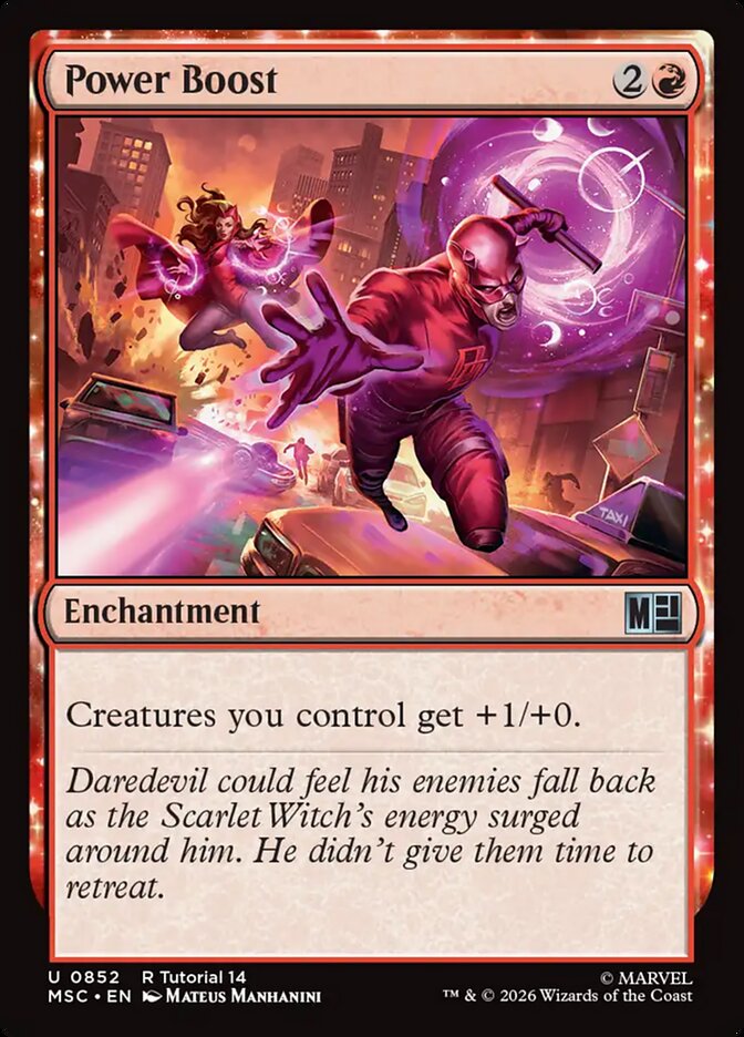 Power Boost (0550) [Marvel Super Heroes Commander]