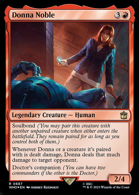 Donna Noble (Surge Foil) [Doctor Who]