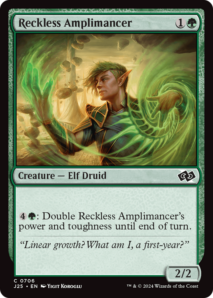 Reckless Amplimancer [Foundations Jumpstart]