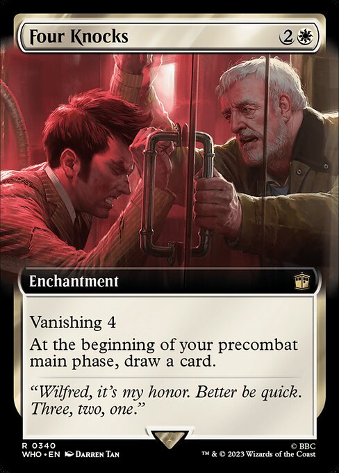 Four Knocks (Extended Art) [Doctor Who]