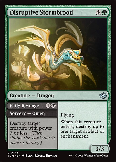 Disruptive Stormbrood [Tarkir: Dragonstorm]