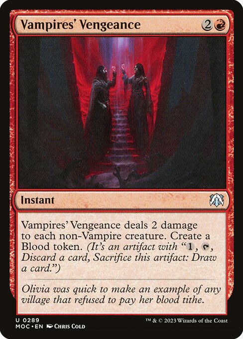 Vampires' Vengeance [March of the Machine Commander]