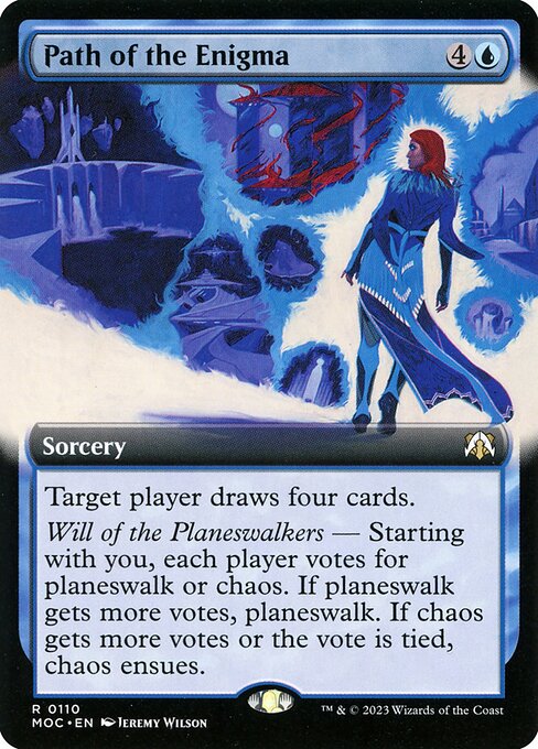 Path of the Enigma (Extended Art) [March of the Machine Commander]