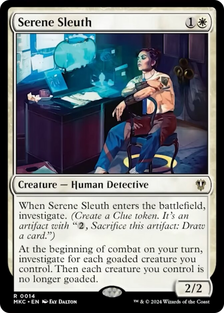 Serene Sleuth [Murders at Karlov Manor Commander]