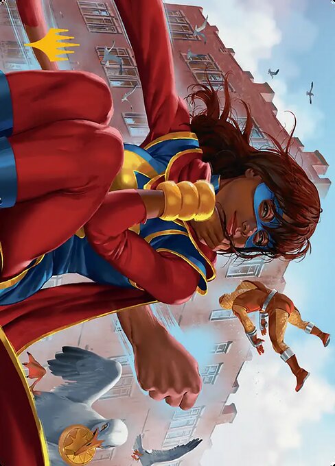 Ms. Marvel, Kamala Khan Art Card [Marvel Super Heroes Art Series]