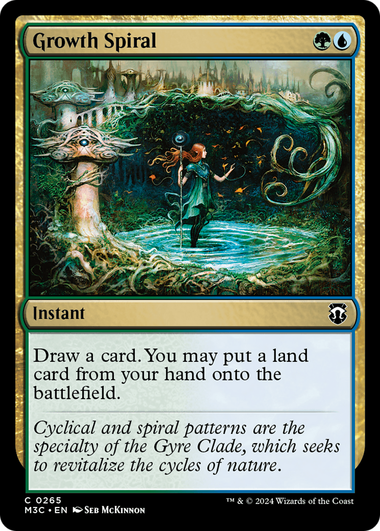 Growth Spiral (Ripple Foil) [Modern Horizons 3 Commander]