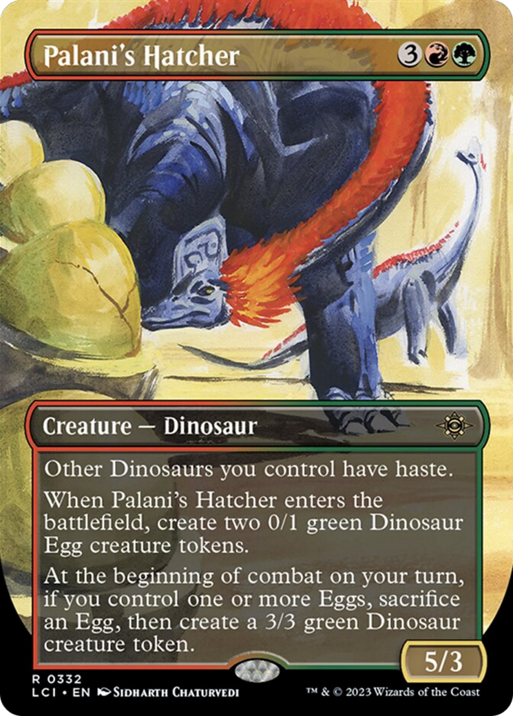 Palani's Hatcher (Borderless) [The Lost Caverns of Ixalan]