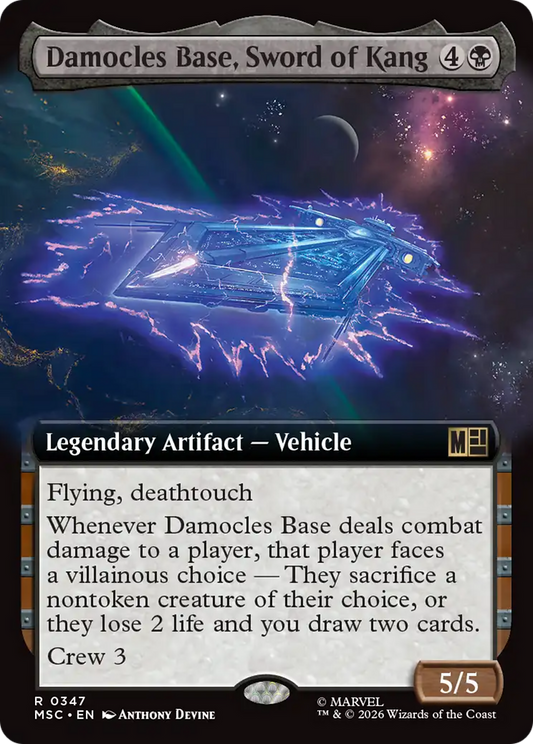 Damocles Base, Sword of Kang (Extended Art) [Marvel Super Heroes Commander]