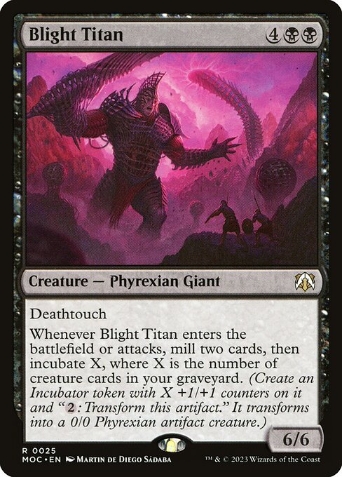Blight Titan [March of the Machine Commander]