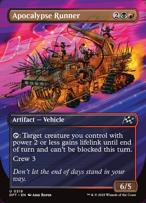 Apocalypse Runner (Borderless) [Aetherdrift]