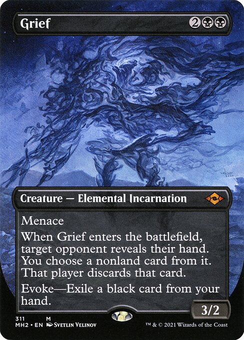 Grief (Borderless Alternate Art) [Modern Horizons 2]