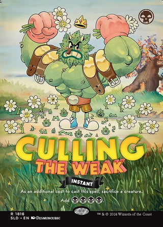 Culling the Weak (Rainbow Foil) [Secret Lair Drop Series]