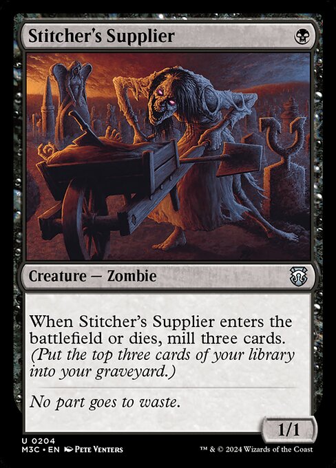 Stitcher's Supplier [Modern Horizons 3 Commander]