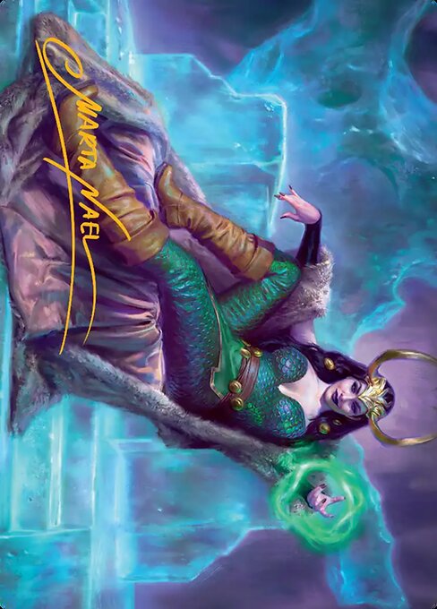 Lady Loki, Agent of Chaos Art Card [Marvel Super Heroes Art Series]