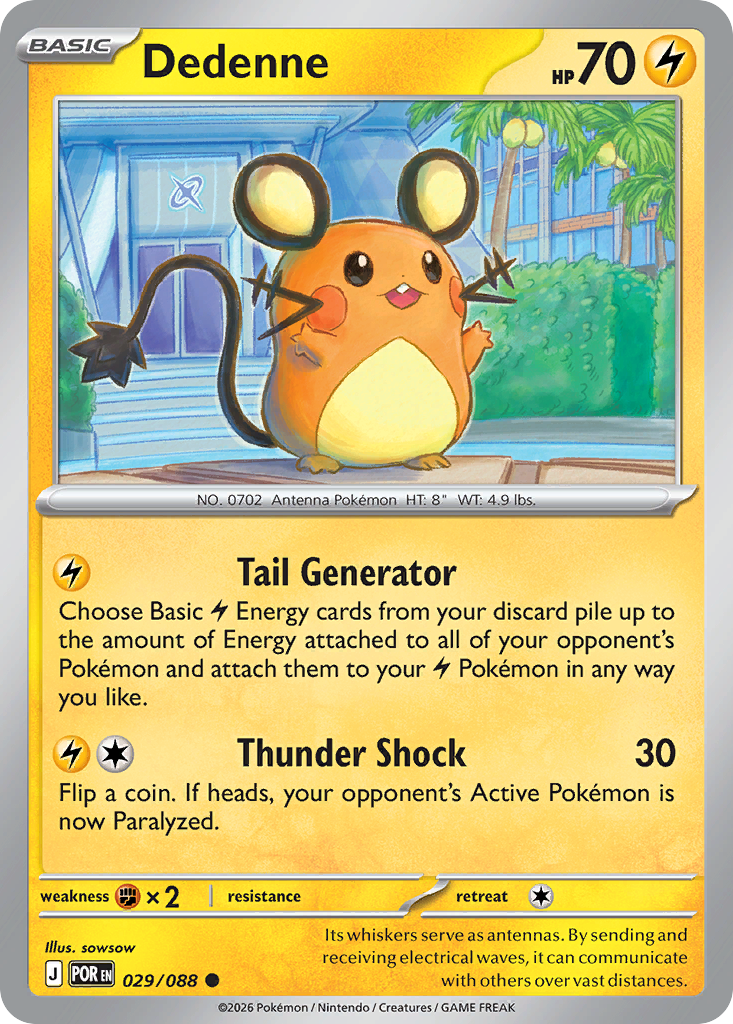 Dedenne (029/088) [Mega Evolution: Perfect Order]