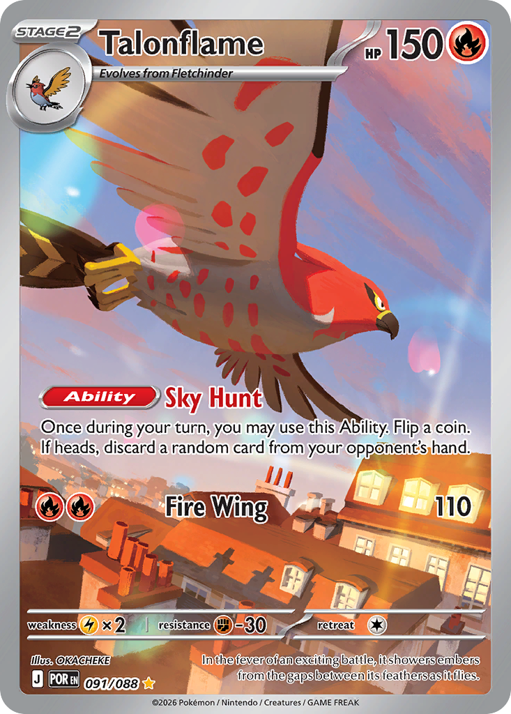 Talonflame (091/088) [Mega Evolution: Perfect Order]