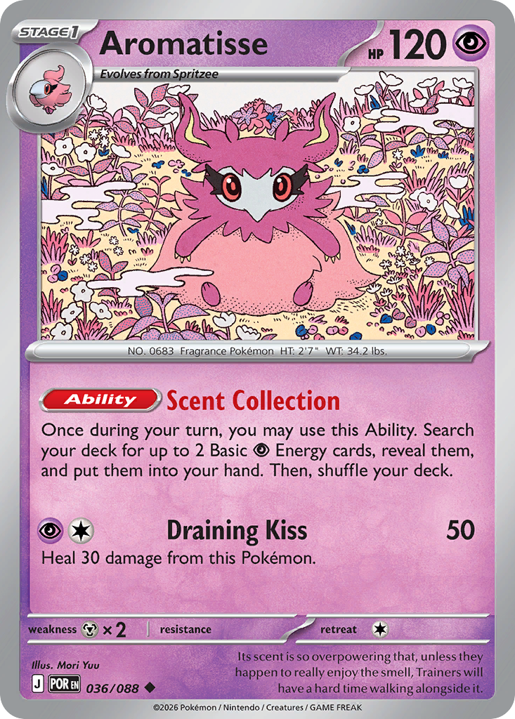 Aromatisse (036/088) [Mega Evolution: Perfect Order]