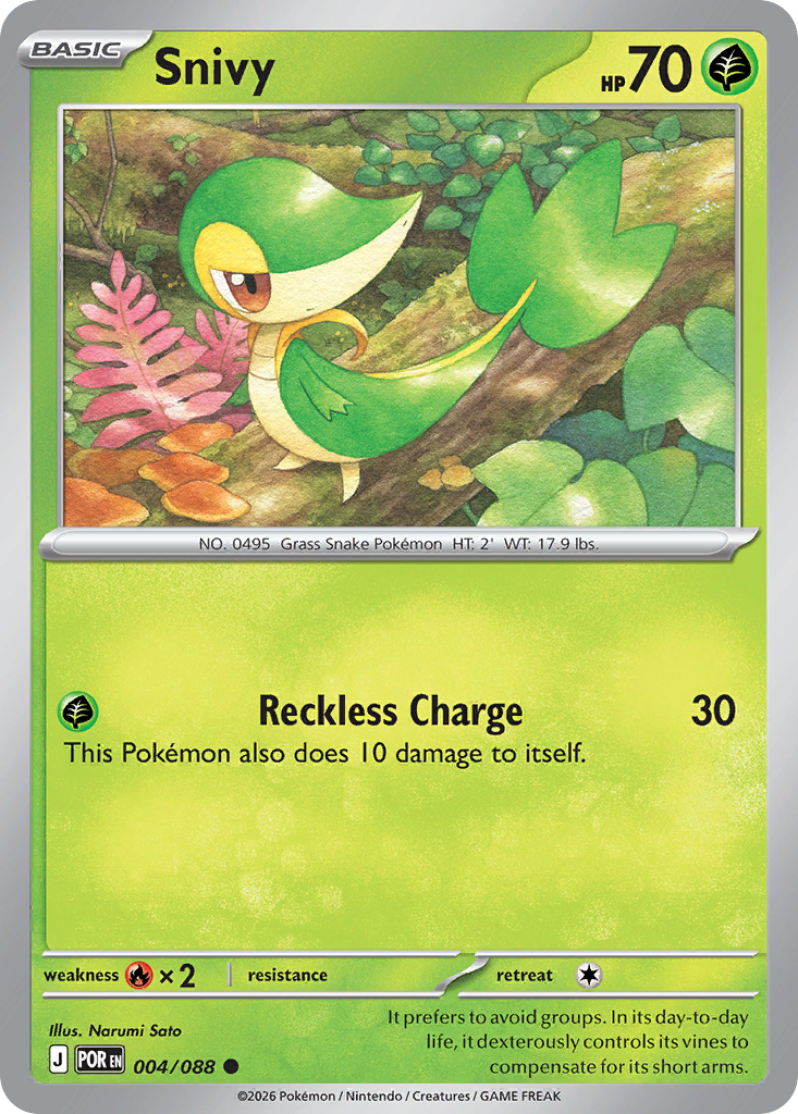 Snivy (004/088) [Mega Evolution: Perfect Order]