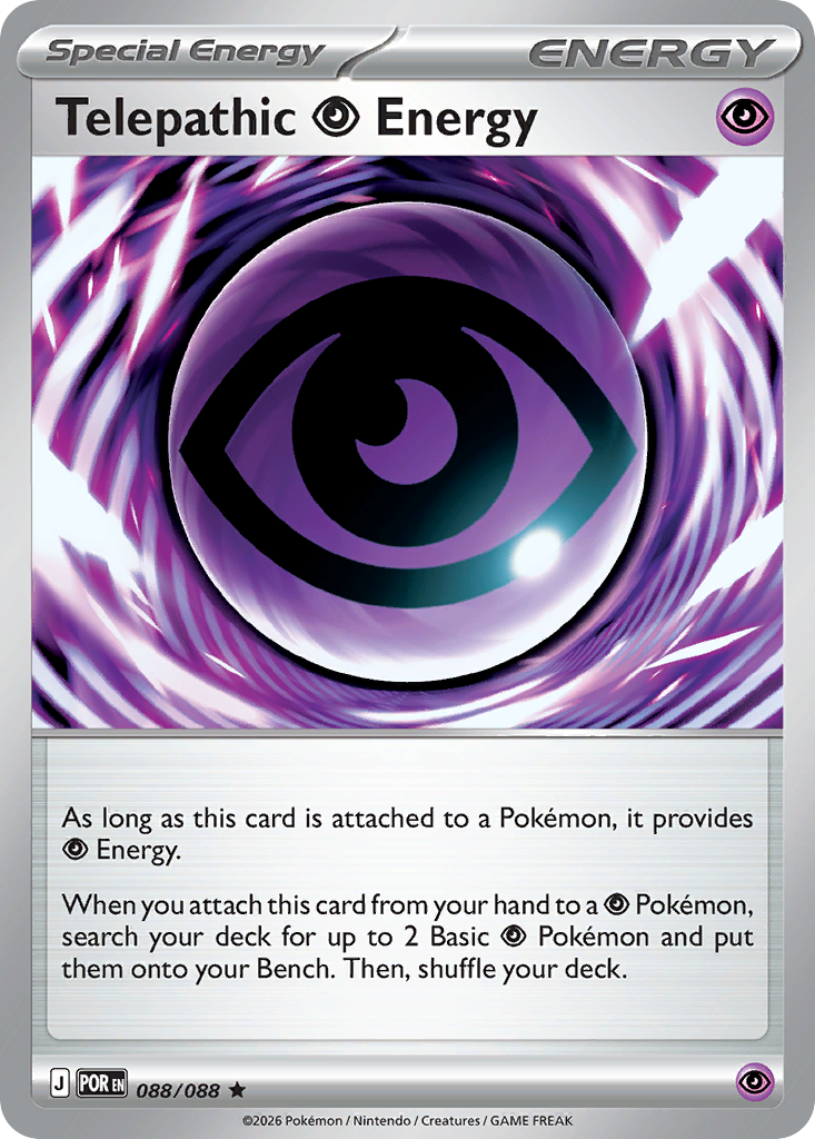 Telepathic Psychic Energy (088/088) [Mega Evolution: Perfect Order]