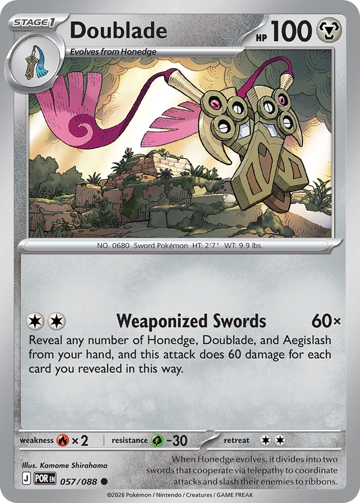 Doublade (057/088) [Mega Evolution: Perfect Order]