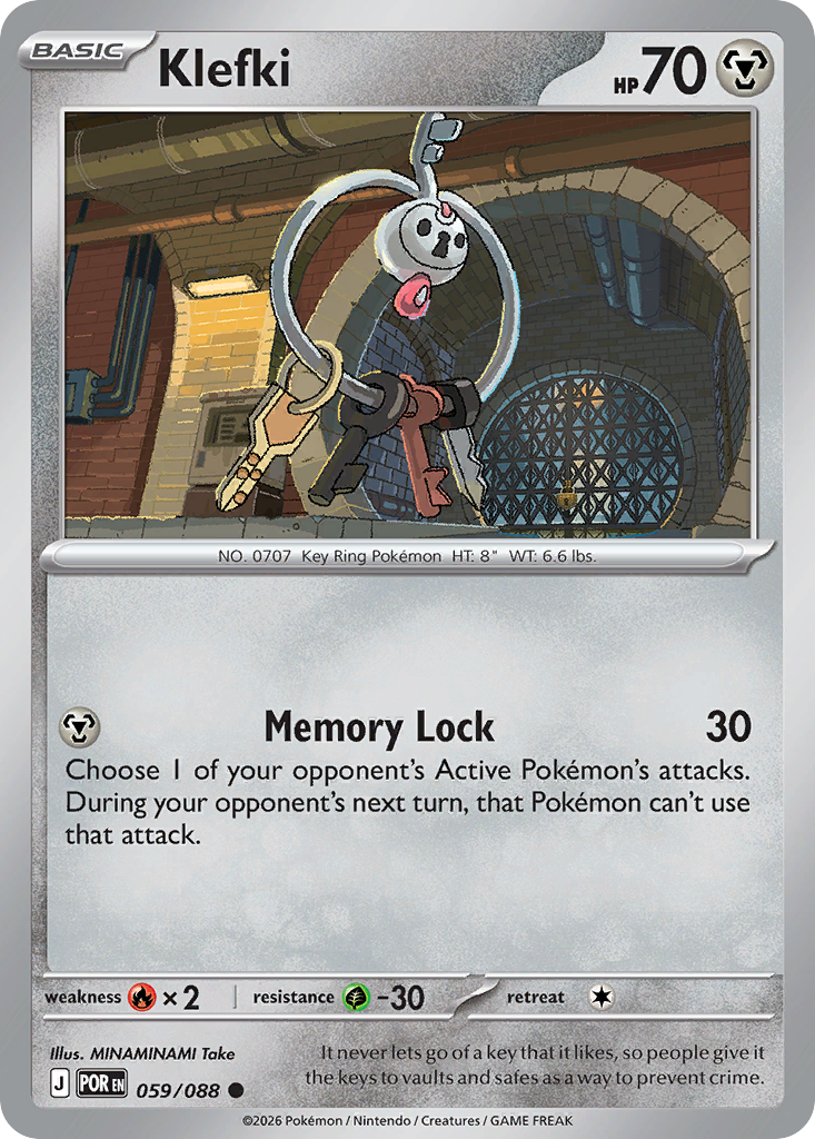 Klefki (059/088) [Mega Evolution: Perfect Order]