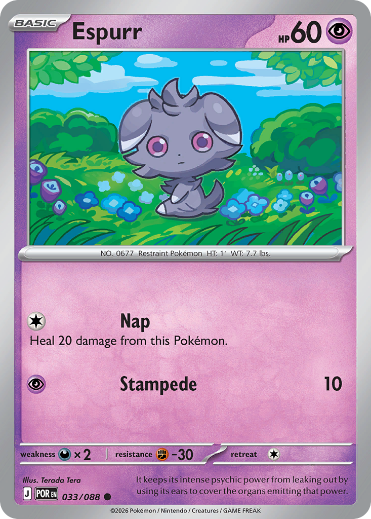 Espurr (033/088) [Mega Evolution: Perfect Order]