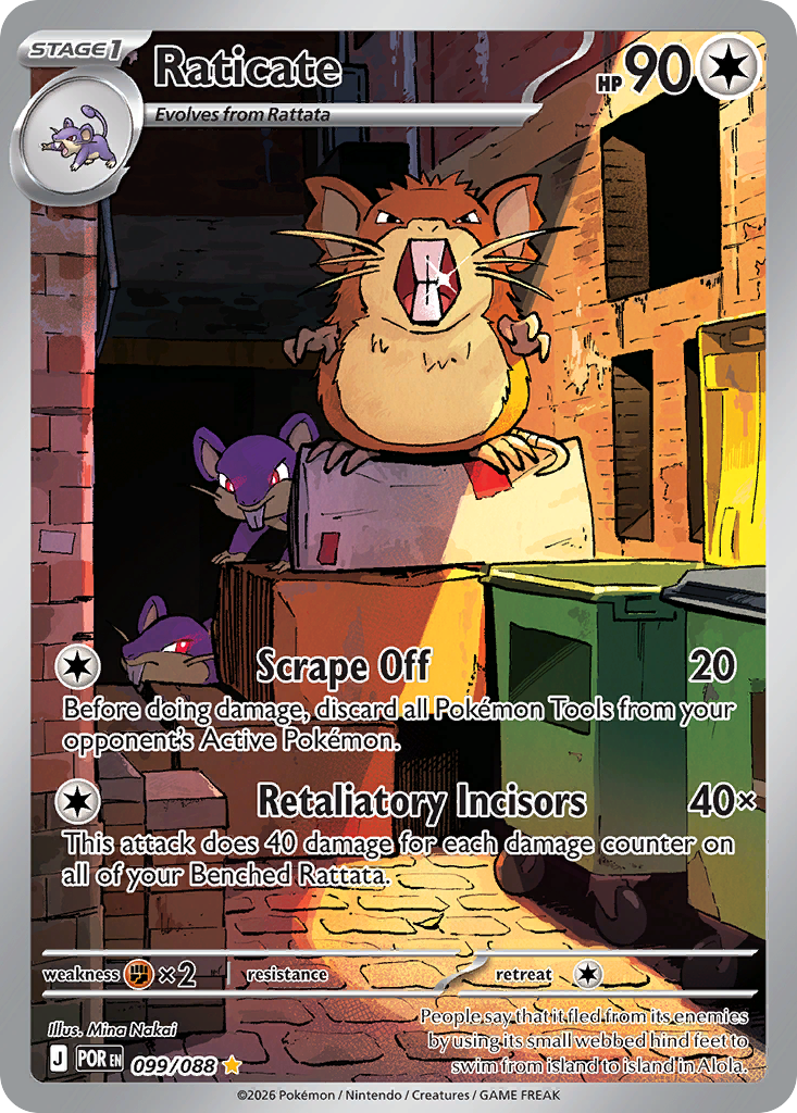 Raticate (099/088) [Mega Evolution: Perfect Order]